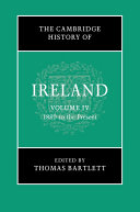 The Cambridge History of Ireland  Volume 4  1880 to the Present