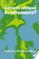 Growth without Ecodisasters 