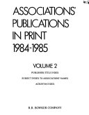 Associations' Publications in Print