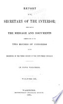 Annual Reports of the Department of the Interior    
