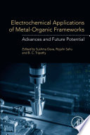 Electrochemical Applications of Metal Organic Frameworks Book PDF