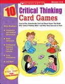 10 Critical Thinking Card Games Book