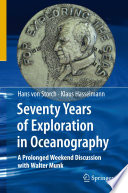 Seventy Years of Exploration in Oceanography Book