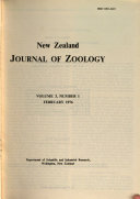 New Zealand Journal of Zoology