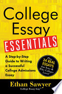 College Essay Essentials Book