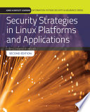 Security Strategies in Linux Platforms and Applications Book