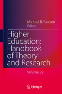 Higher Education  Handbook of Theory and Research