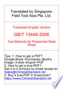 GB T 13448 2006  Translated English of Chinese Standard  GBT 13448 2006  GB T13448 2006  GBT13448 2006 