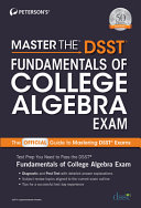 Master the DSST Fundamentals of College Algebra Exam Book PDF