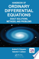Handbook of Ordinary Differential Equations Book