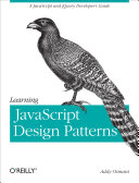 Learning JavaScript Design Patterns Pdf/ePub eBook