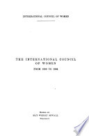 The International Council of Women Book PDF