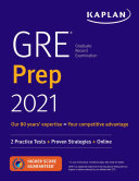 GRE Prep 2021