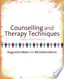 Counselling And Therapy Techniques