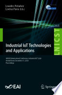 Industrial IoT Technologies and Applications Book
