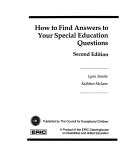 How to Find Answers to Your Special Education Questions