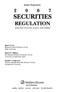 Securities Regulation 2007