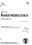 Acta anaesthesiologica belgica