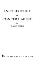Encyclopedia of Concert Music