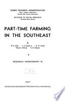 Part time Farming in the Southeast