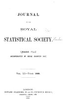 Journal of the Royal Statistical Society