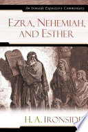 Ezra  Nehemiah  and Esther