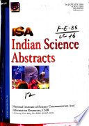 Indian Science Abstracts