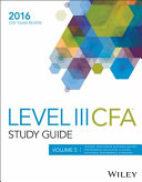 Wiley Study Guide for 2016 Level III CFA Exam