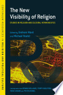 The New Visibility of Religion Book