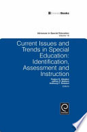 Current Issues and Trends in Special Education 