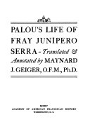 Life of Fray Junípero Serra