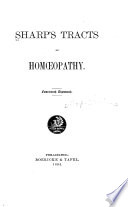 Sharp s Tracts on Homoeopathy