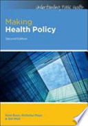 Making Health Policy Book
