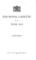Fiji Royal Gazette