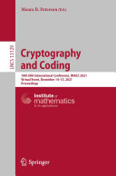 Cryptography and Coding