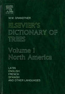 Elsevier S Dictionary Of Trees