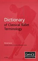 Dictionary of Classical Ballet Terminology Book