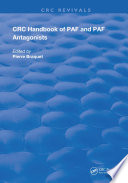 Handbook of PAF and PAF Antagonists