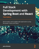 Full Stack Development with Spring Boot and React