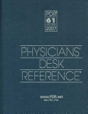 Physicians  Desk Reference 2007 Book PDF