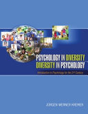 Psychology in Diversity Diversity in Psychology Book