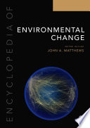 Encyclopedia of Environmental Change Book