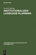 Institutionalized Language Planning