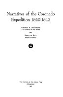 Narratives Of The Coronado Expedition 1540 1542