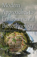 Modern Approaches to Environmental Biotechnology Book