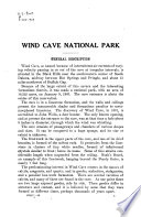 General Information Regarding Wind Cave National Park