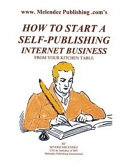 How to Start a Self Publishing Internet Business