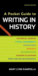 A Pocket Guide To Writing In History