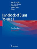 Handbook of Burns Volume 1 Book