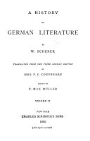 A History of German Literature